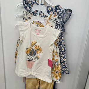 Isaac Mizrahi Kids Matching Set - White, Yellow, Blue